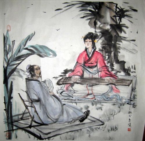 作者：罗来瑛听琴图￥：协商单击鼠标查看详细介绍！